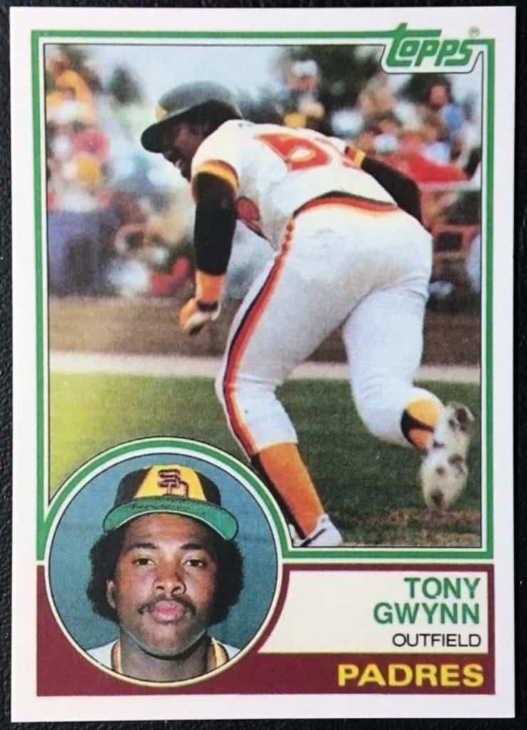 1983 topps tony gwynn baseball card