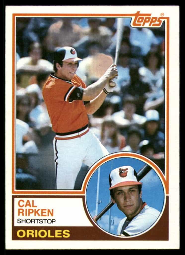 1983 topps cal ripken jr baseball card