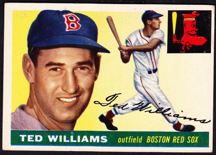 1955 Topps Ted Williams Baseball Card