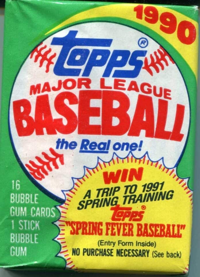 1990 topps baseball cards