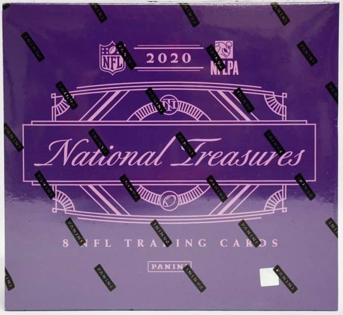2020 panini national treasures football cards